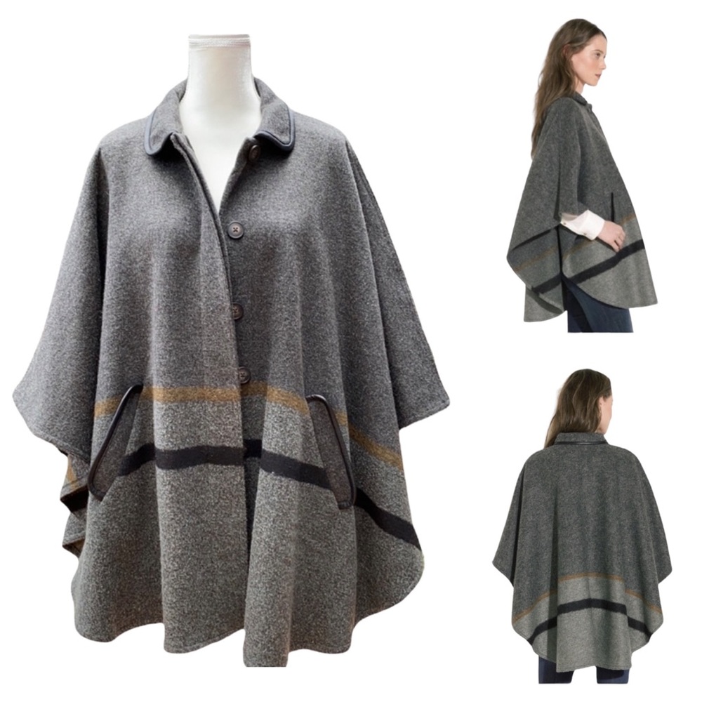 Madewell Poncho Cape Hi-Line Trail Rider